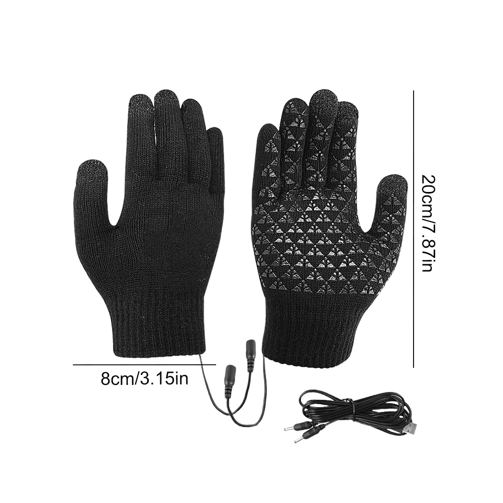 Electric Heated Touch Screen Gloves